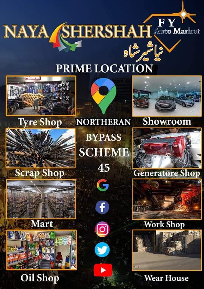 New Shershah Market Karachi Payment Plan Location